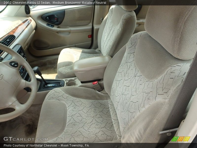 Medium Bronzemist Metallic / Neutral 2002 Chevrolet Malibu LS Sedan