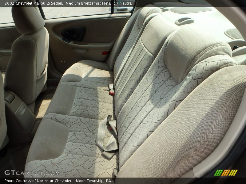 Medium Bronzemist Metallic / Neutral 2002 Chevrolet Malibu LS Sedan