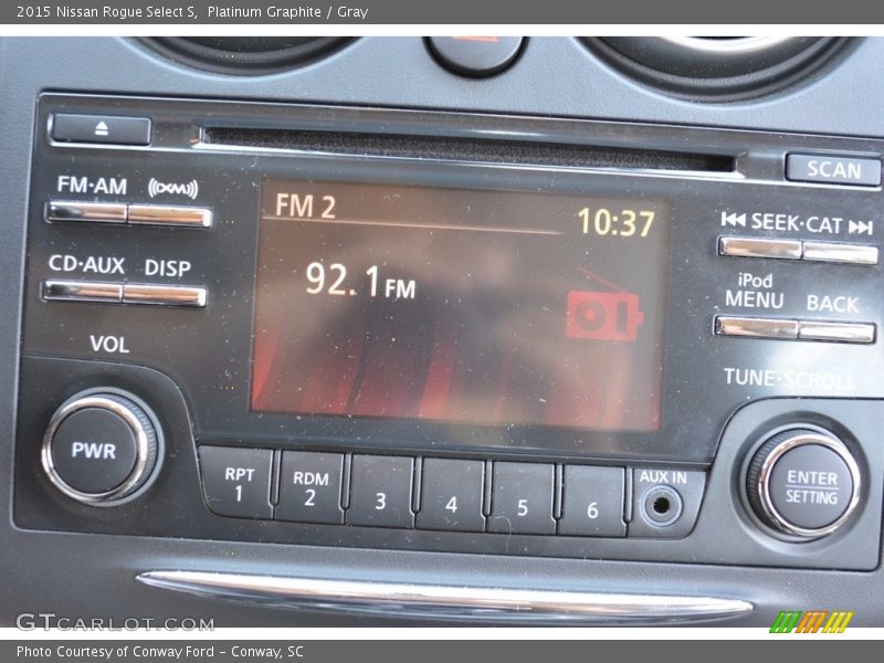 Platinum Graphite / Gray 2015 Nissan Rogue Select S