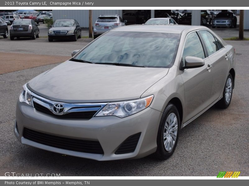 Champagne Mica / Ivory 2013 Toyota Camry LE
