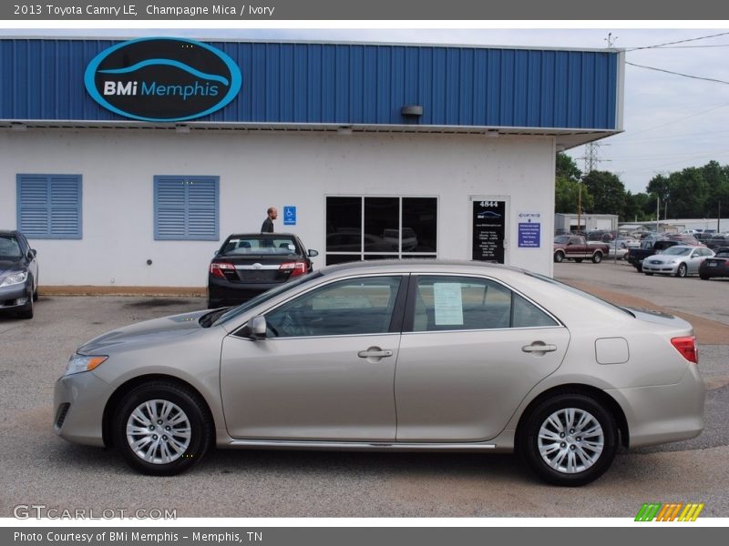 Champagne Mica / Ivory 2013 Toyota Camry LE