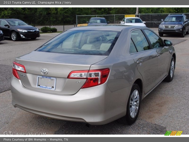 Champagne Mica / Ivory 2013 Toyota Camry LE