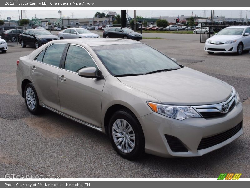 Champagne Mica / Ivory 2013 Toyota Camry LE