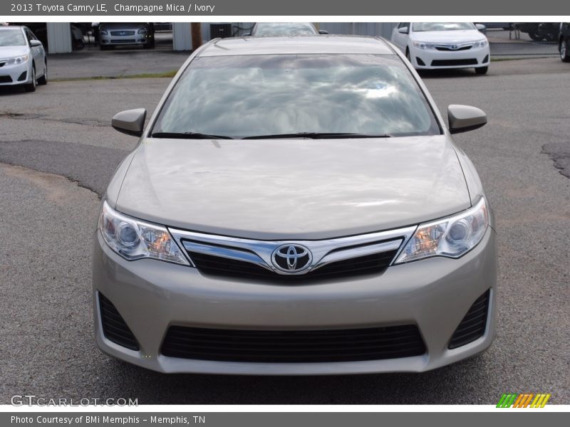 Champagne Mica / Ivory 2013 Toyota Camry LE