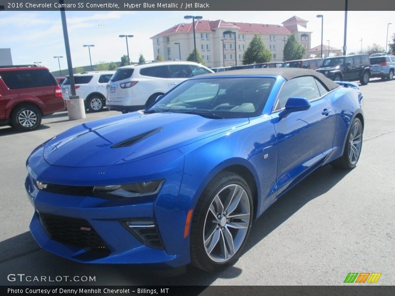 Front 3/4 View of 2016 Camaro SS Convertible