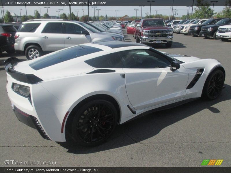 Arctic White / Jet Black 2016 Chevrolet Corvette Z06 Coupe