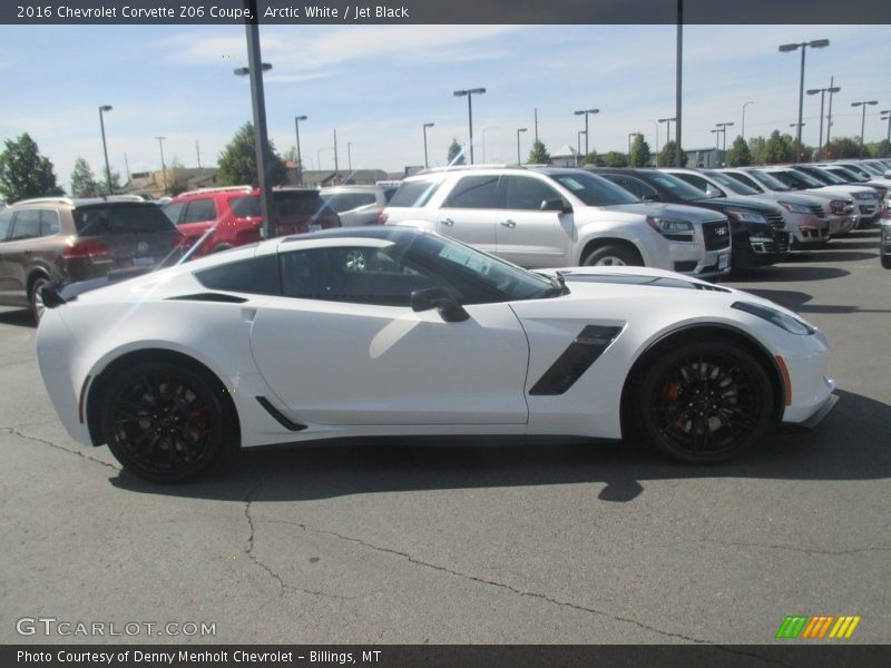 Arctic White / Jet Black 2016 Chevrolet Corvette Z06 Coupe