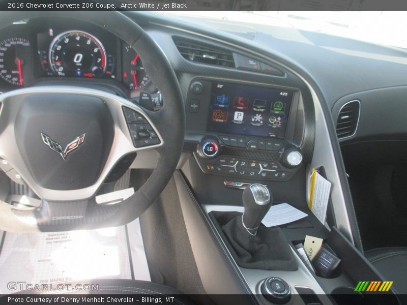 Arctic White / Jet Black 2016 Chevrolet Corvette Z06 Coupe