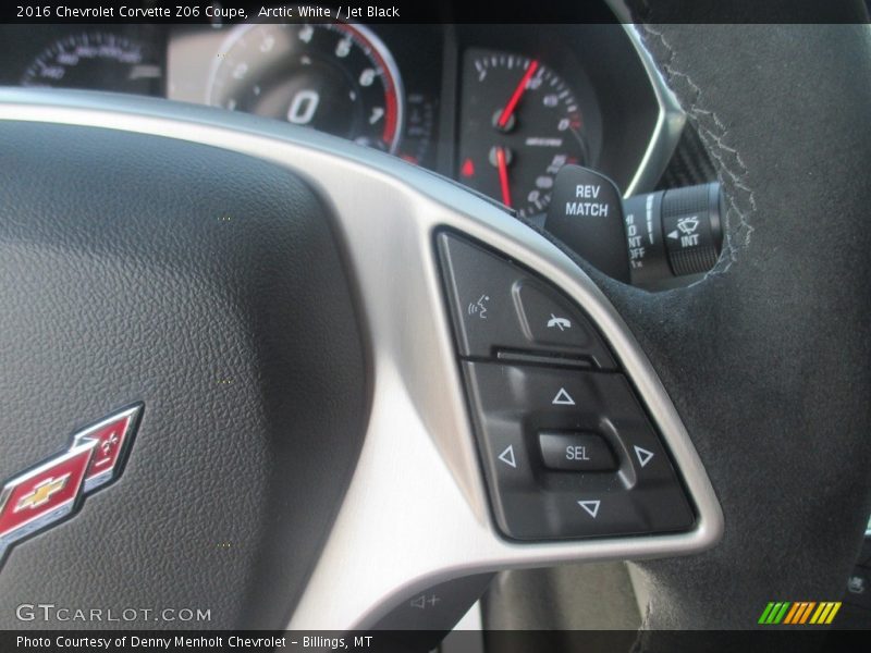 Arctic White / Jet Black 2016 Chevrolet Corvette Z06 Coupe