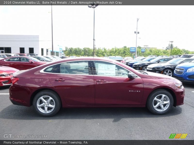 Butte Red Metallic / Dark Atmosphere/Medium Ash Gray 2016 Chevrolet Malibu LS