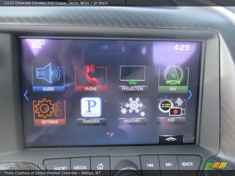 Arctic White / Jet Black 2016 Chevrolet Corvette Z06 Coupe