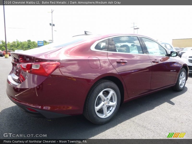 Butte Red Metallic / Dark Atmosphere/Medium Ash Gray 2016 Chevrolet Malibu LS