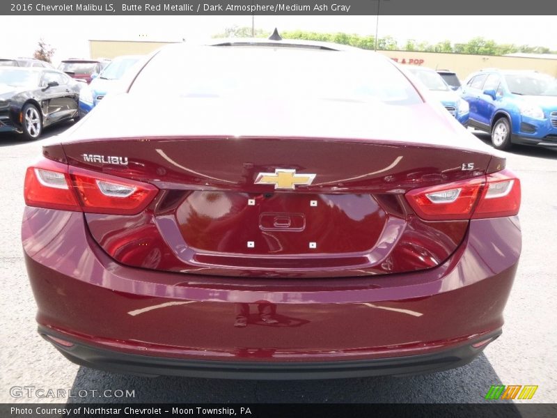 Butte Red Metallic / Dark Atmosphere/Medium Ash Gray 2016 Chevrolet Malibu LS