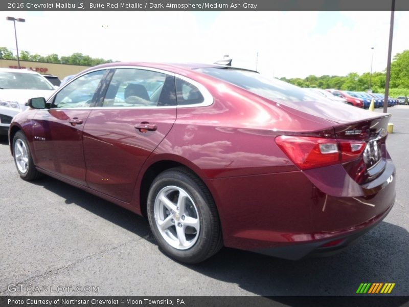 Butte Red Metallic / Dark Atmosphere/Medium Ash Gray 2016 Chevrolet Malibu LS