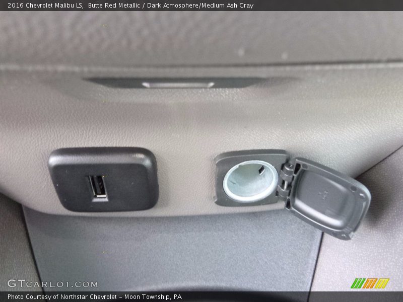 Butte Red Metallic / Dark Atmosphere/Medium Ash Gray 2016 Chevrolet Malibu LS