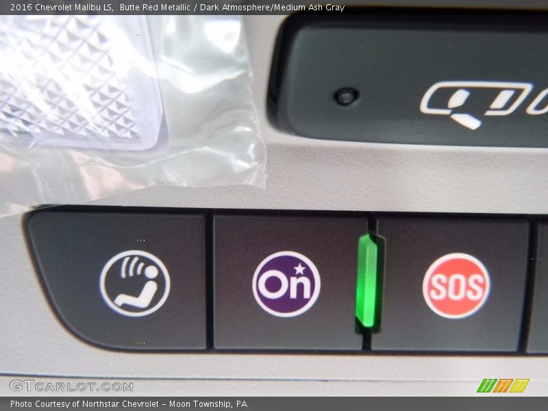 Butte Red Metallic / Dark Atmosphere/Medium Ash Gray 2016 Chevrolet Malibu LS