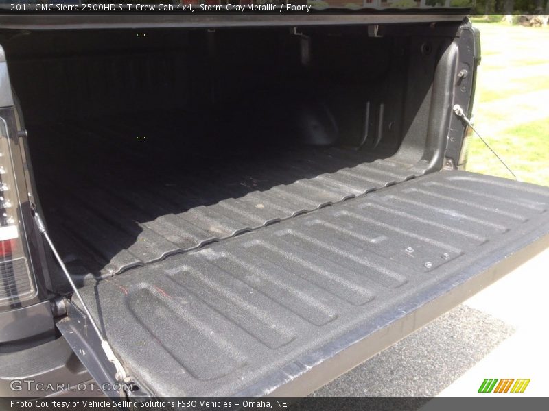 Storm Gray Metallic / Ebony 2011 GMC Sierra 2500HD SLT Crew Cab 4x4