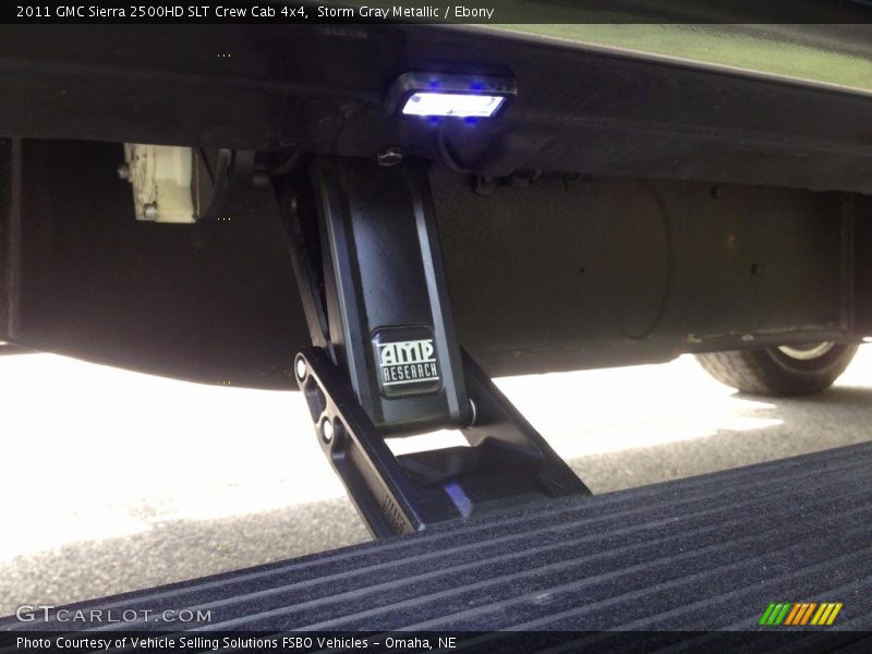 Storm Gray Metallic / Ebony 2011 GMC Sierra 2500HD SLT Crew Cab 4x4
