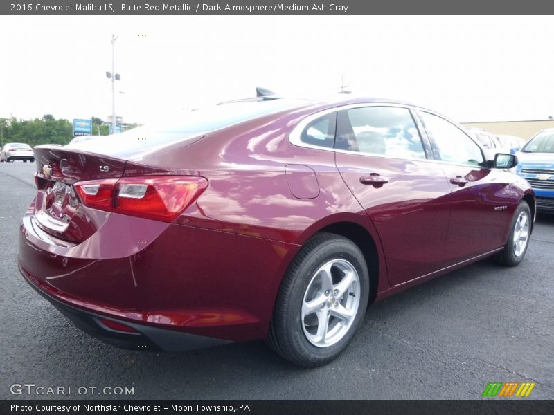 Butte Red Metallic / Dark Atmosphere/Medium Ash Gray 2016 Chevrolet Malibu LS