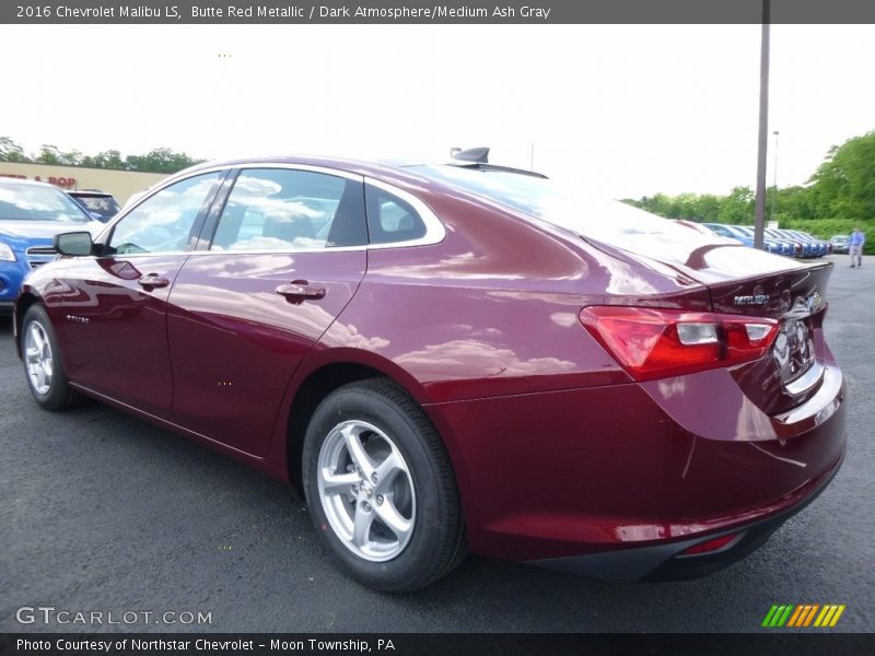 Butte Red Metallic / Dark Atmosphere/Medium Ash Gray 2016 Chevrolet Malibu LS