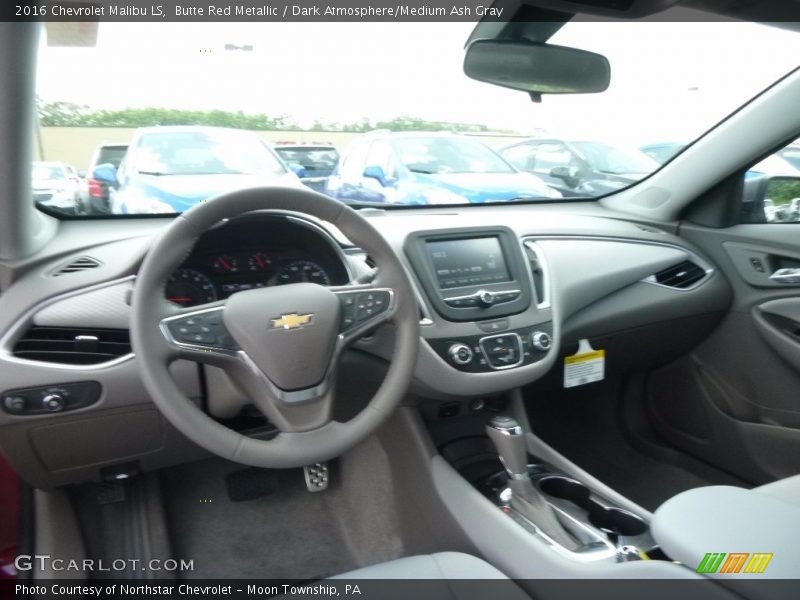 Butte Red Metallic / Dark Atmosphere/Medium Ash Gray 2016 Chevrolet Malibu LS