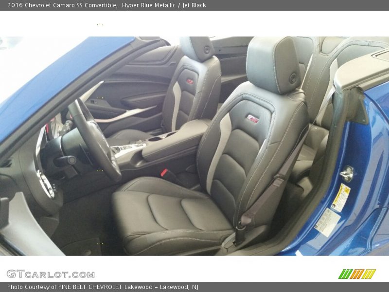 Front Seat of 2016 Camaro SS Convertible