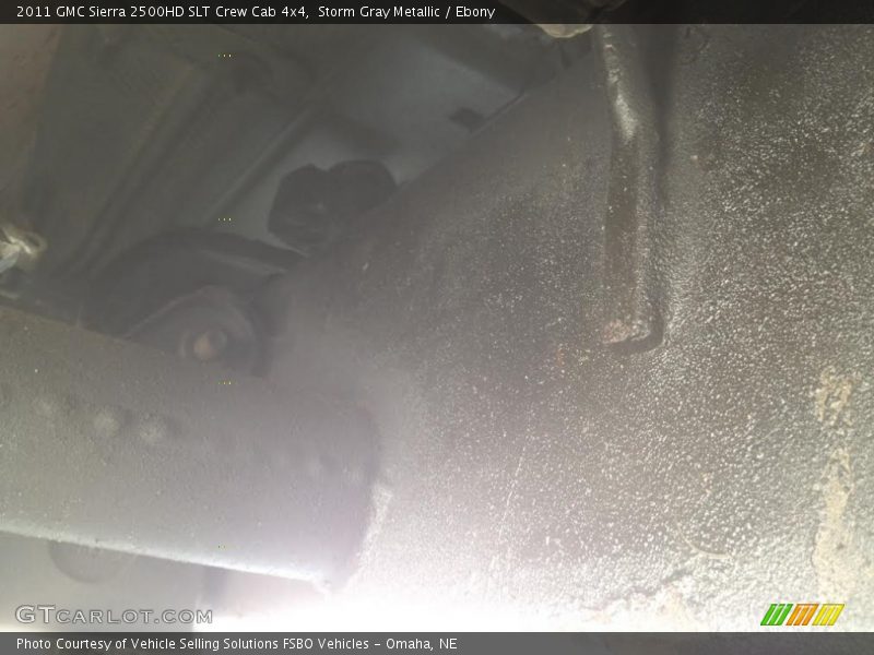 Storm Gray Metallic / Ebony 2011 GMC Sierra 2500HD SLT Crew Cab 4x4