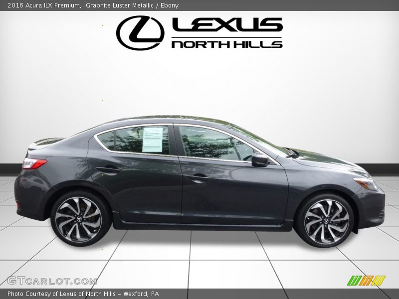 Graphite Luster Metallic / Ebony 2016 Acura ILX Premium
