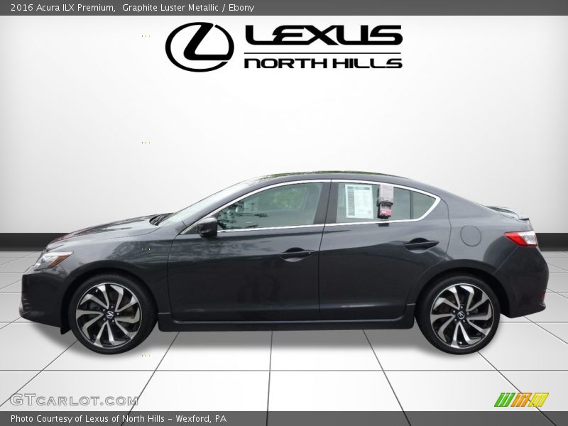 Graphite Luster Metallic / Ebony 2016 Acura ILX Premium