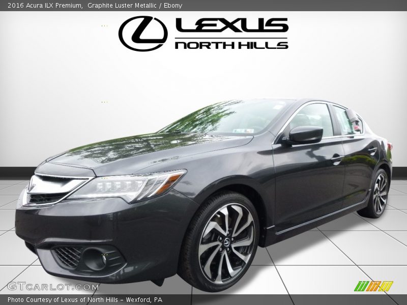 Graphite Luster Metallic / Ebony 2016 Acura ILX Premium