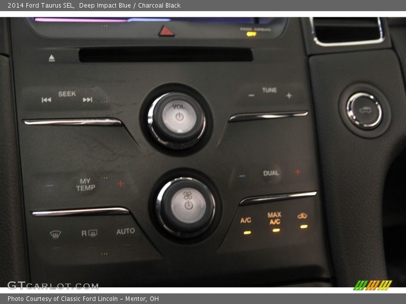 Deep Impact Blue / Charcoal Black 2014 Ford Taurus SEL