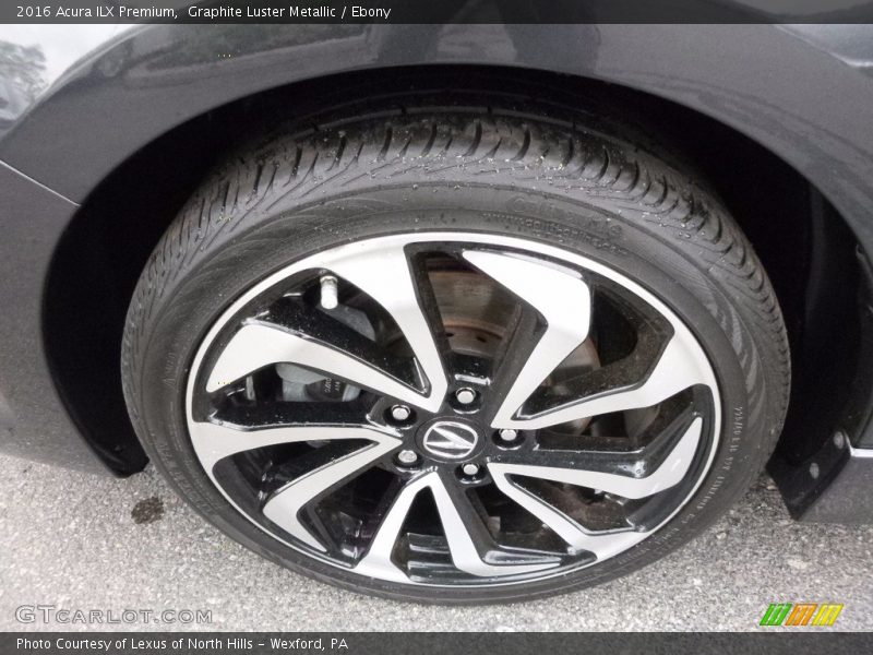 Graphite Luster Metallic / Ebony 2016 Acura ILX Premium