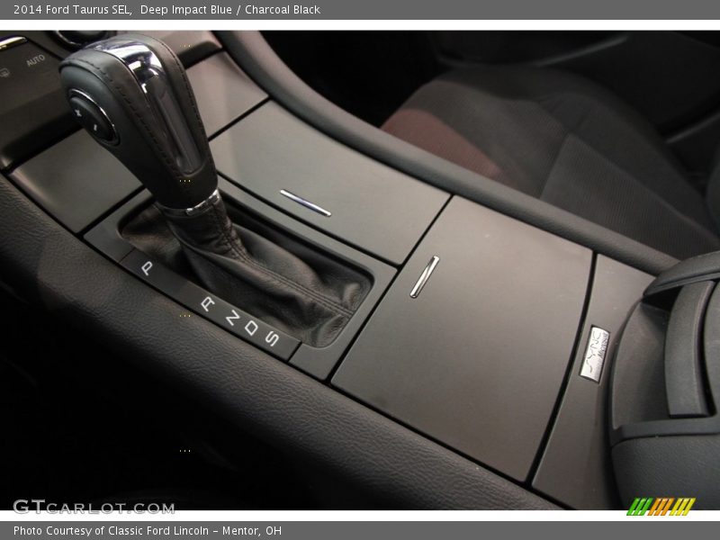 Deep Impact Blue / Charcoal Black 2014 Ford Taurus SEL