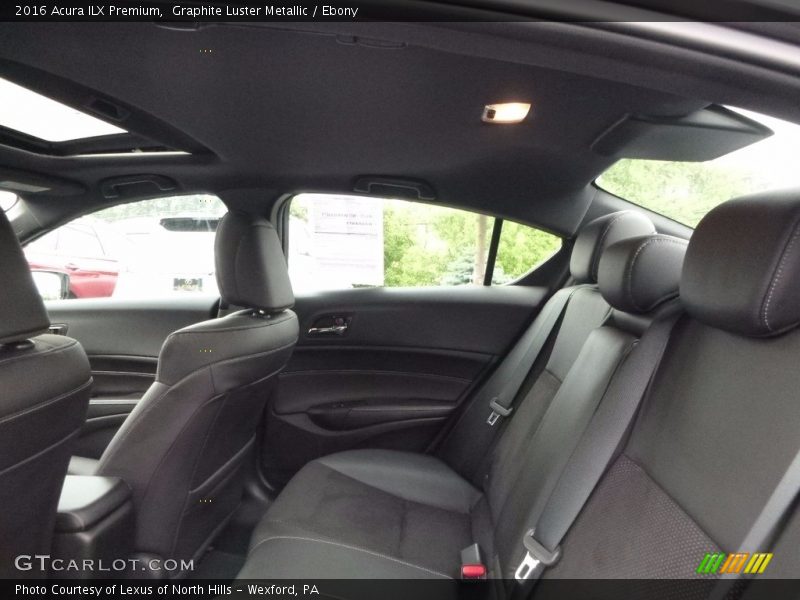 Graphite Luster Metallic / Ebony 2016 Acura ILX Premium