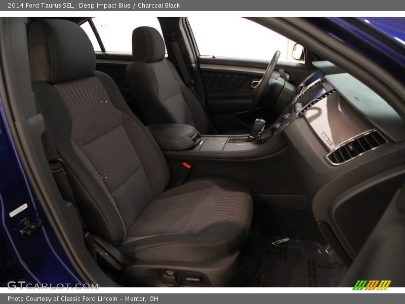 Deep Impact Blue / Charcoal Black 2014 Ford Taurus SEL