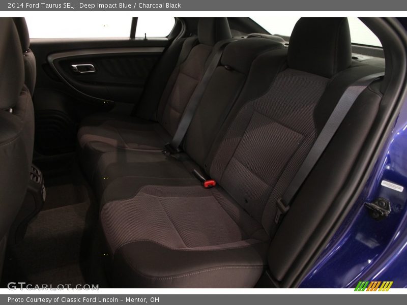 Deep Impact Blue / Charcoal Black 2014 Ford Taurus SEL