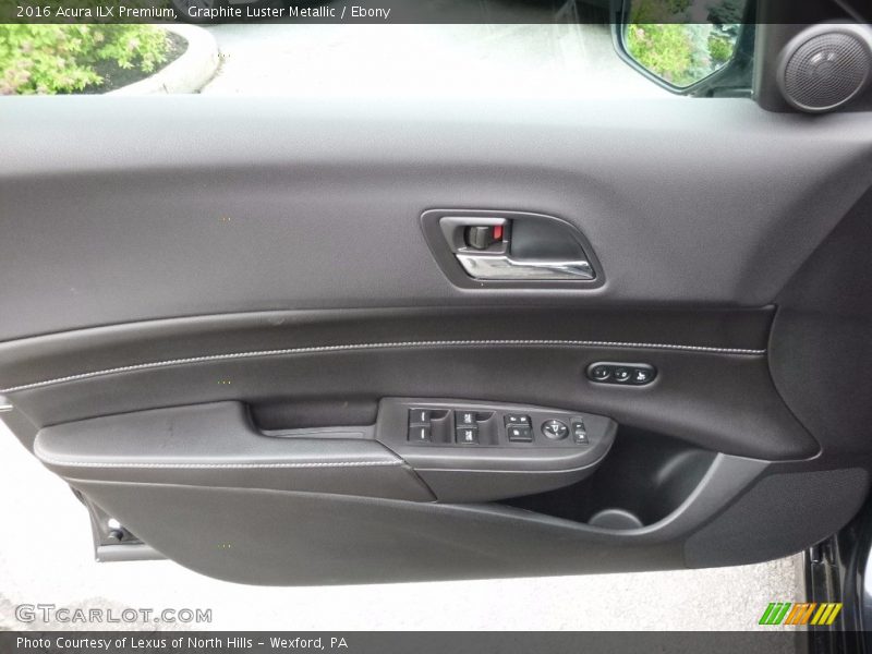 Graphite Luster Metallic / Ebony 2016 Acura ILX Premium