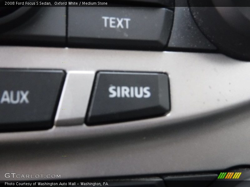 Oxford White / Medium Stone 2008 Ford Focus S Sedan