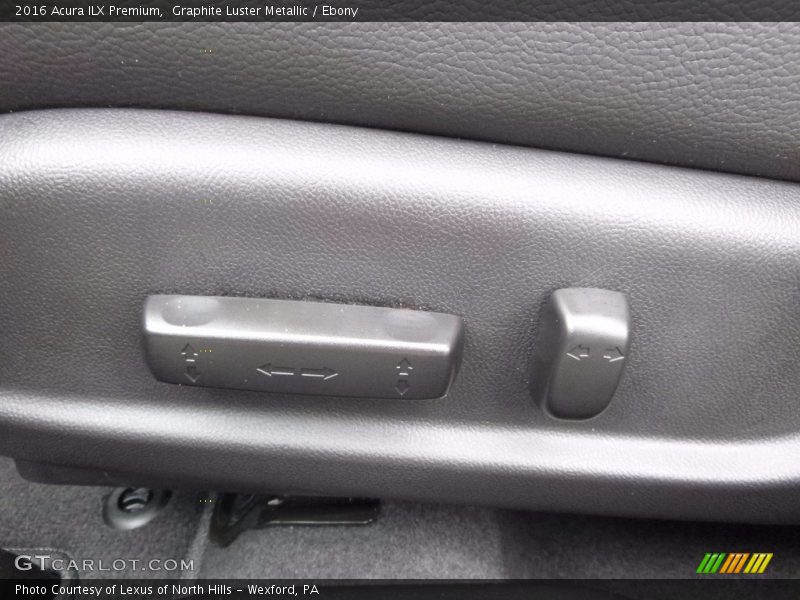 Graphite Luster Metallic / Ebony 2016 Acura ILX Premium