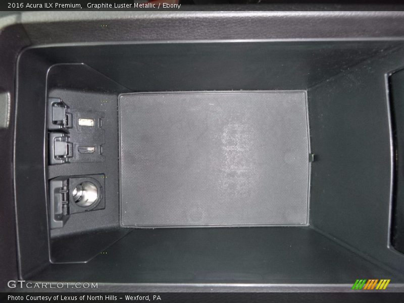 Graphite Luster Metallic / Ebony 2016 Acura ILX Premium