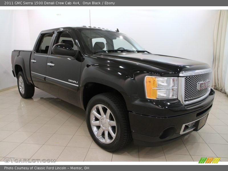 Onyx Black / Ebony 2011 GMC Sierra 1500 Denali Crew Cab 4x4