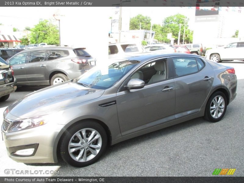 Bright Silver Metallic / Gray 2013 Kia Optima EX