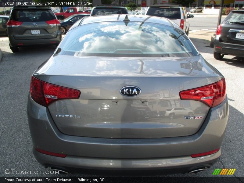 Bright Silver Metallic / Gray 2013 Kia Optima EX