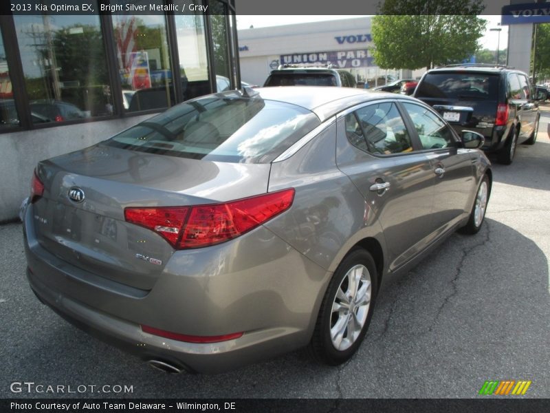 Bright Silver Metallic / Gray 2013 Kia Optima EX