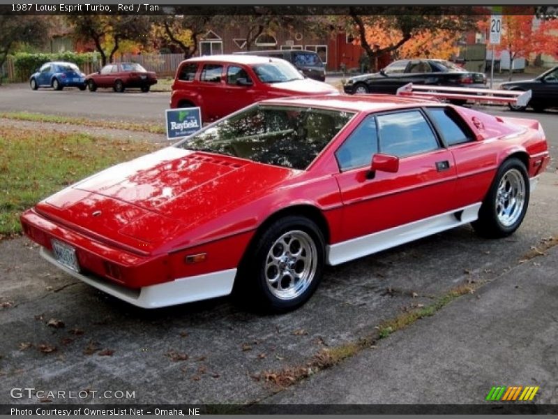 Front 3/4 View of 1987 Esprit Turbo