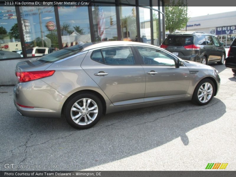 Bright Silver Metallic / Gray 2013 Kia Optima EX