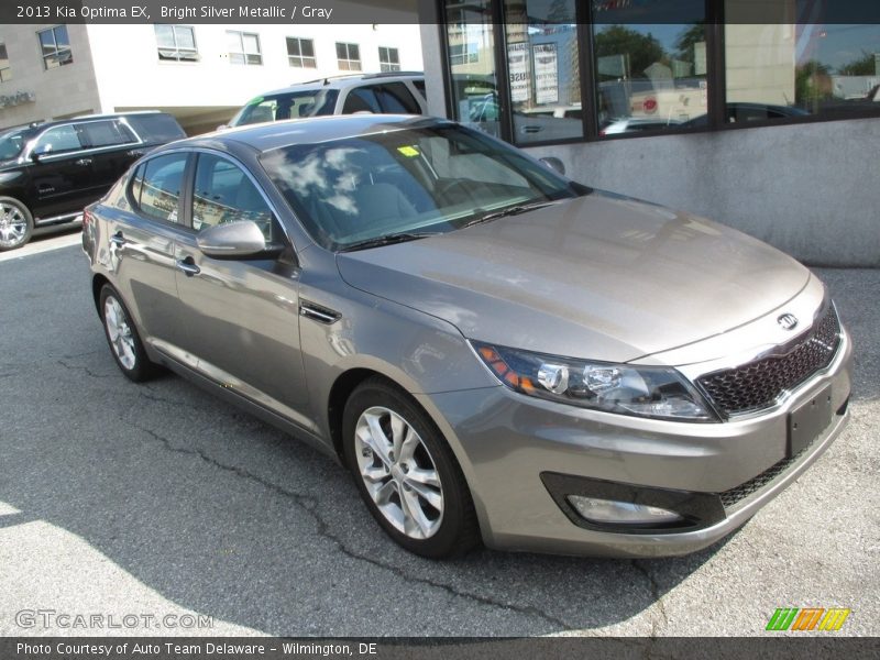 Bright Silver Metallic / Gray 2013 Kia Optima EX