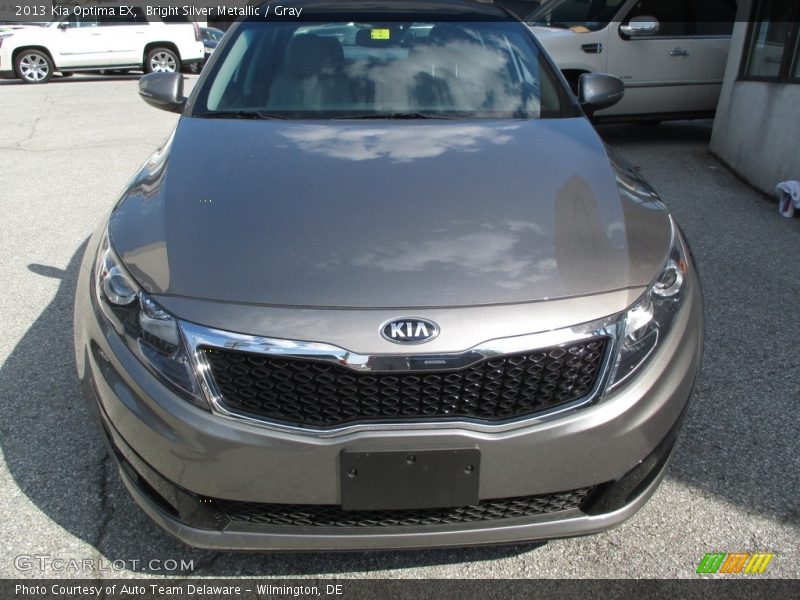 Bright Silver Metallic / Gray 2013 Kia Optima EX