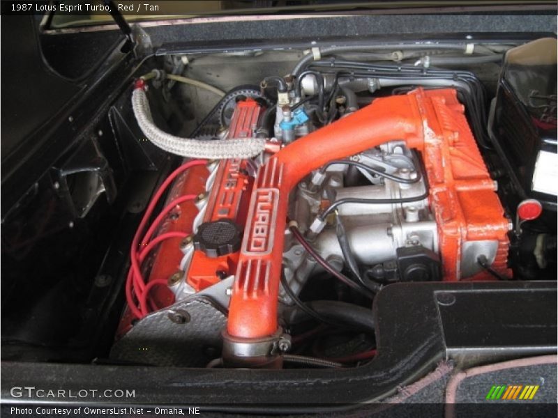  1987 Esprit Turbo Engine - 2.2 Liter Turbocharged DOHC 16-Valve 4 Cylinder