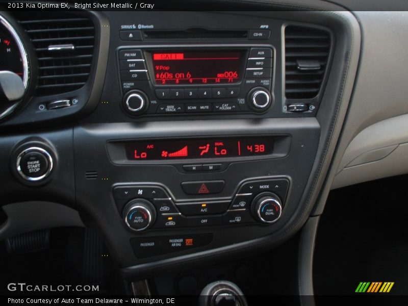 Bright Silver Metallic / Gray 2013 Kia Optima EX